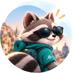 Yupi con gafas de sol